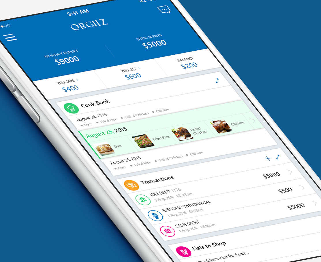 Finance Manager App