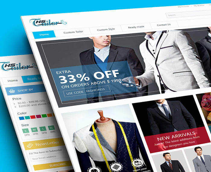 Custom Tailor E-Shop