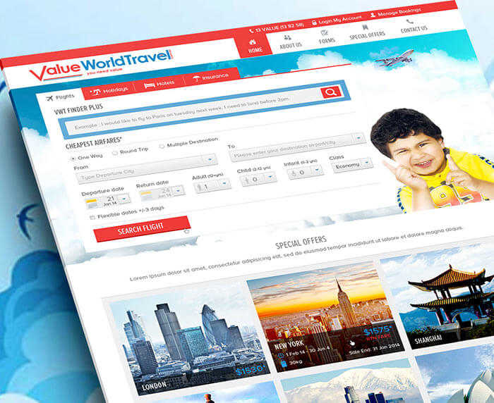 Travel booking platform