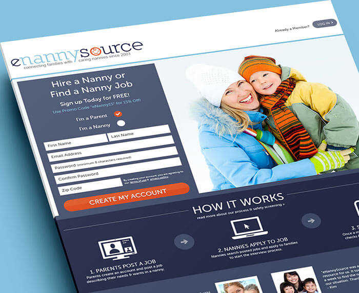 Nanny finder platform