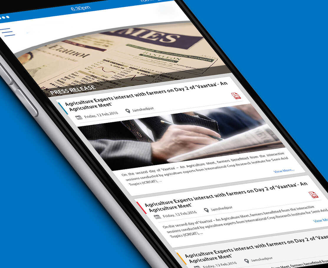 Investor Relations Mobile App