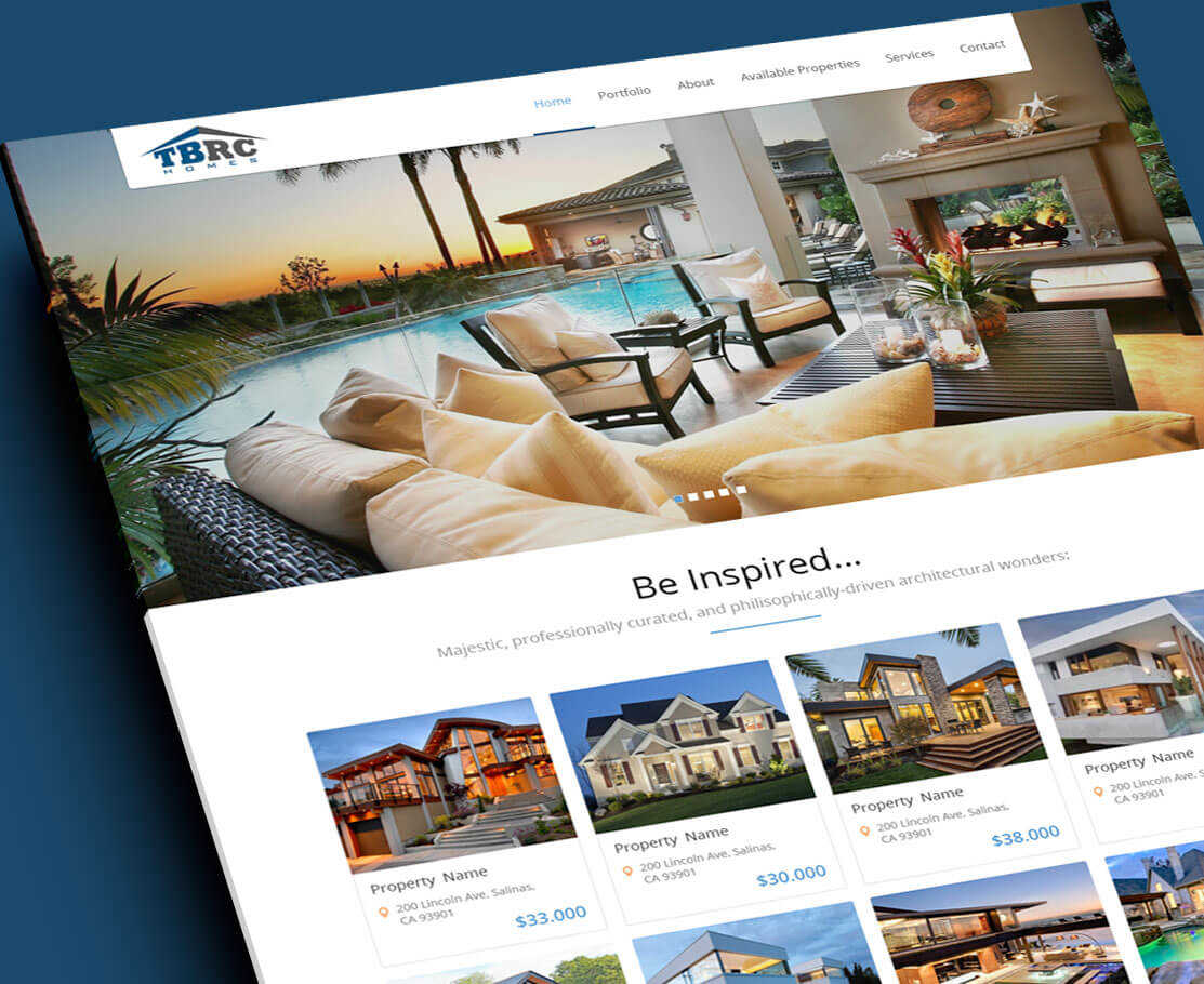 Real Estate Website Development