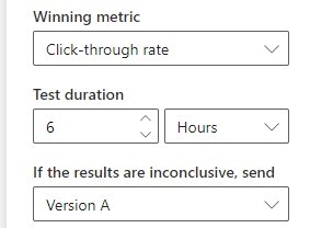 Dynamics Marketing A/B Testing